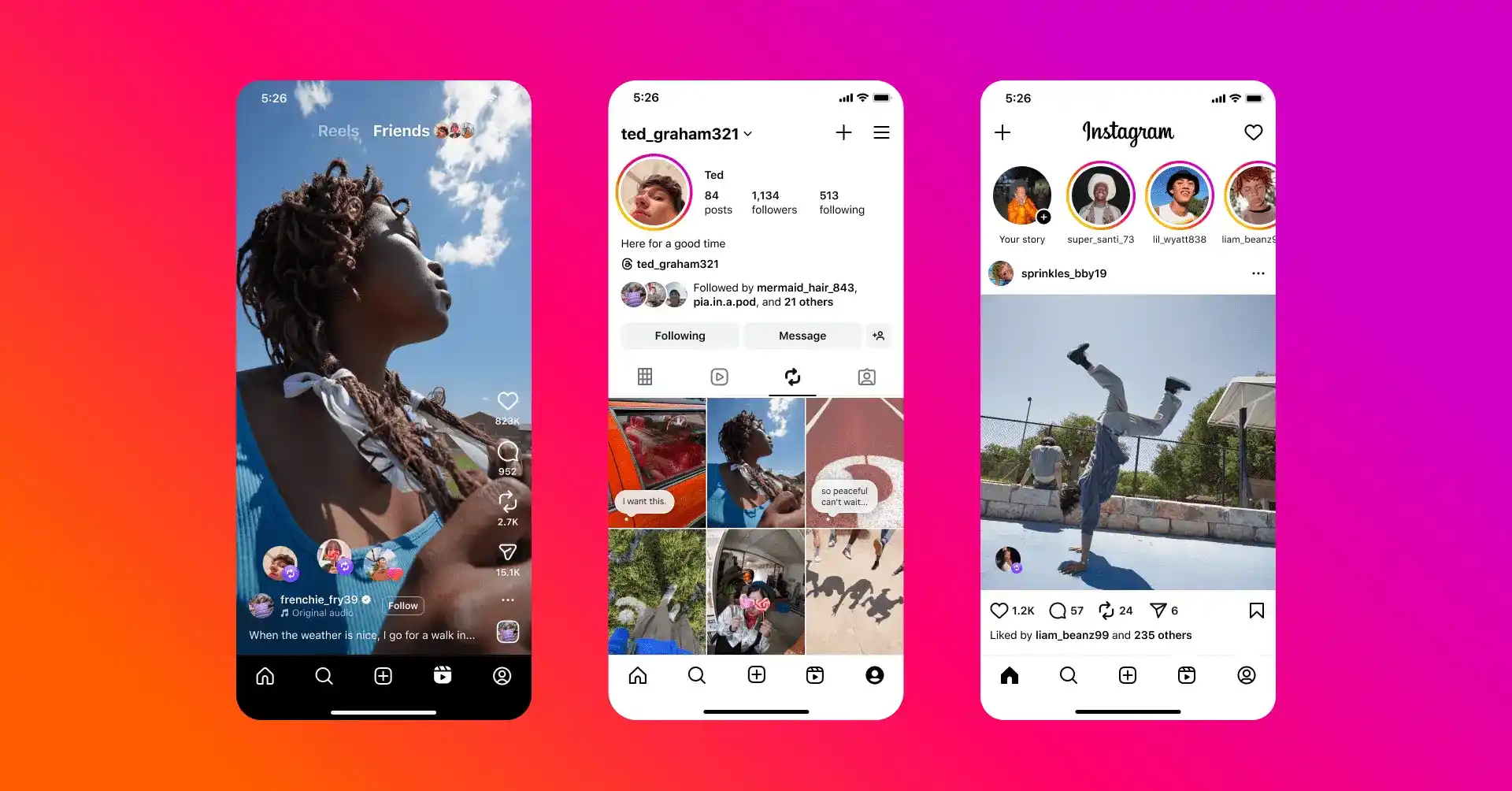 short instagram captions