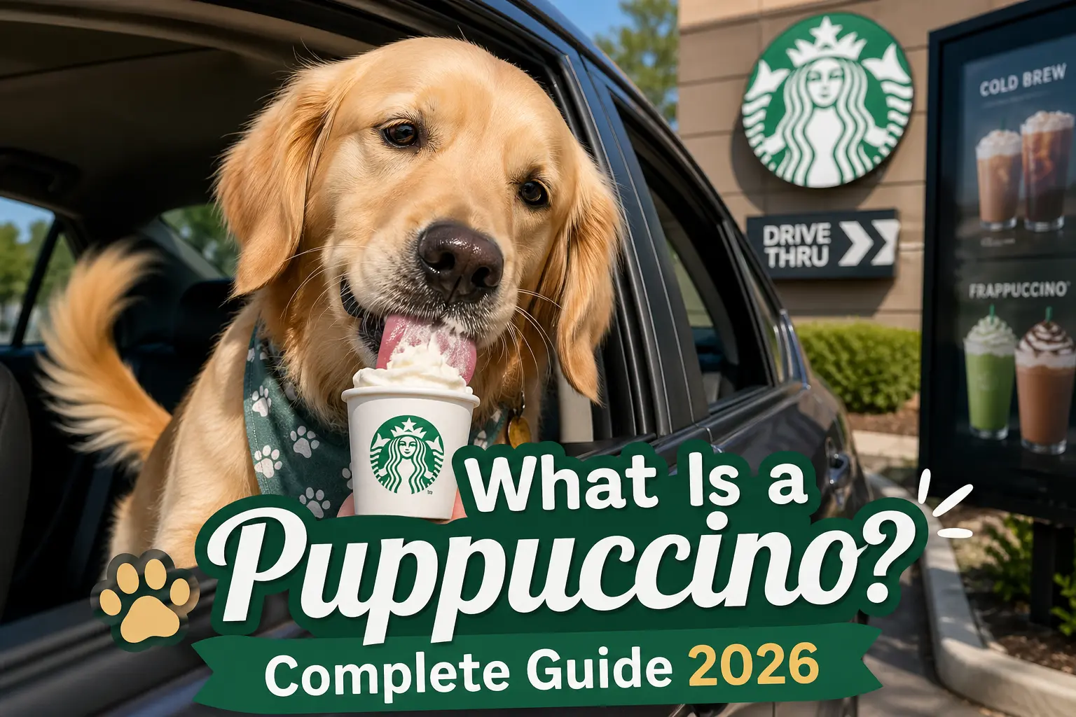 Puppuccino starbucks