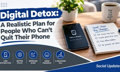 Digital Detox A Realistic Plan for People Who Can't Quit Their Phone