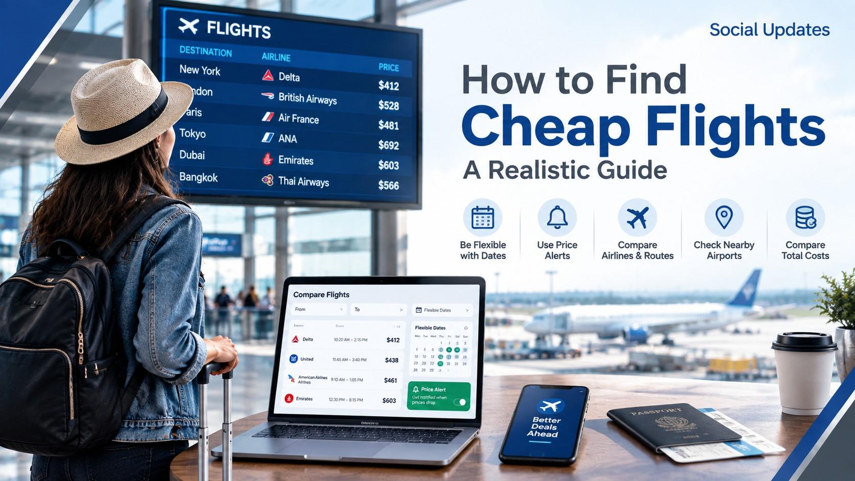 How to Find Cheap Flights A Realistic Guide