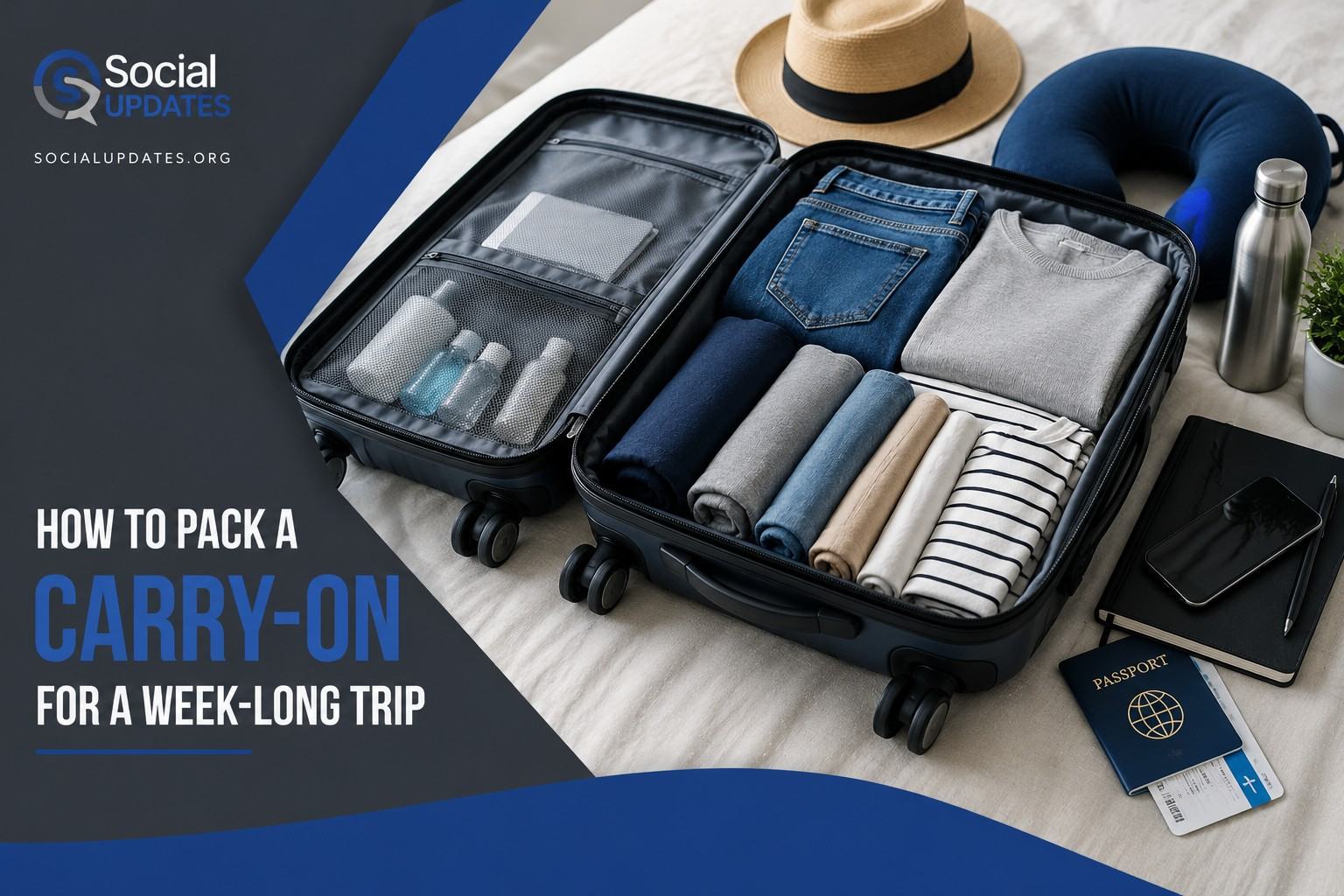 How to Pack a Carry-On for a Week-Long Trip