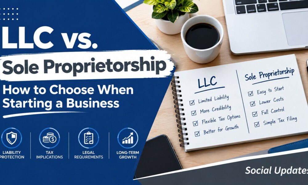 LLC vs. Sole Proprietorship How to Choose When Starting a Business