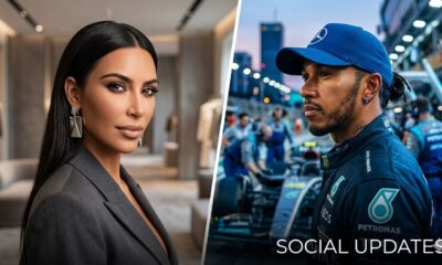 Lewis Hamilton & Kim Kardashian