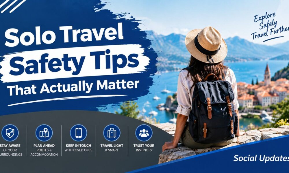 Solo Travel Safety Tips That Actually Matter