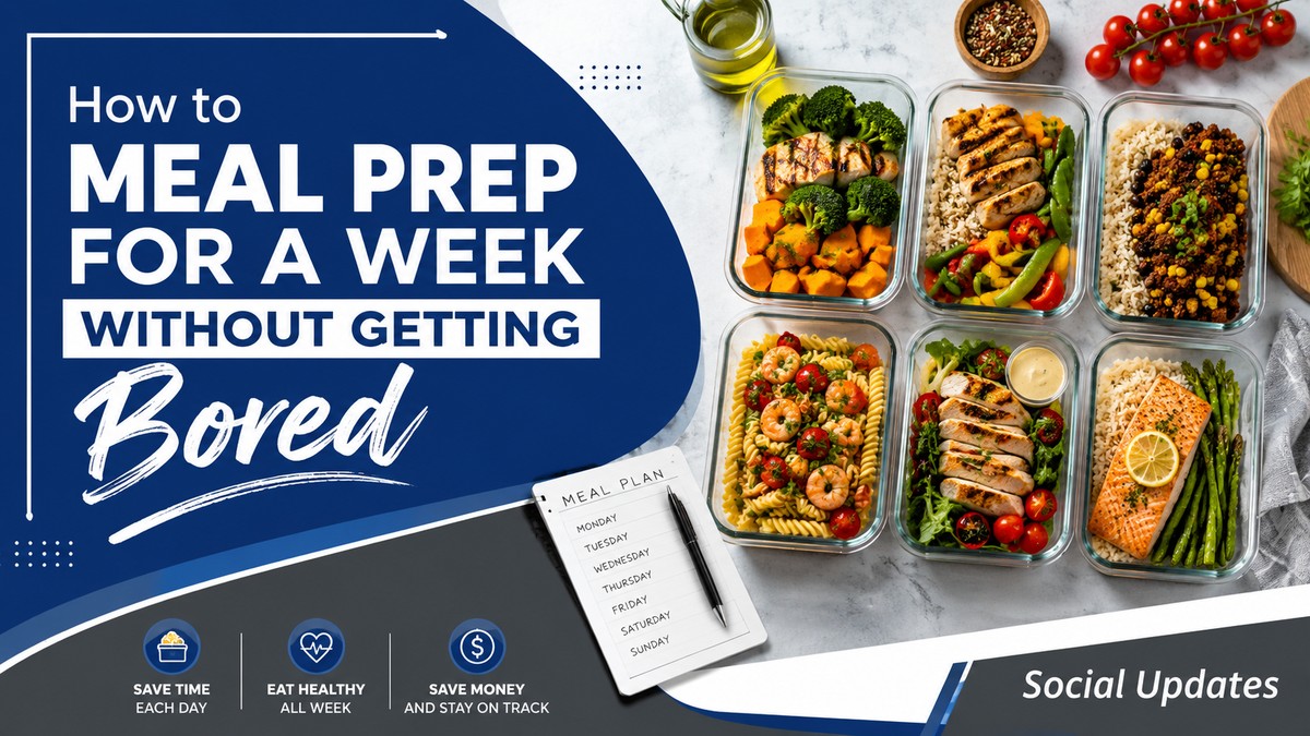 How to Meal Prep for a Week Without Getting Bored